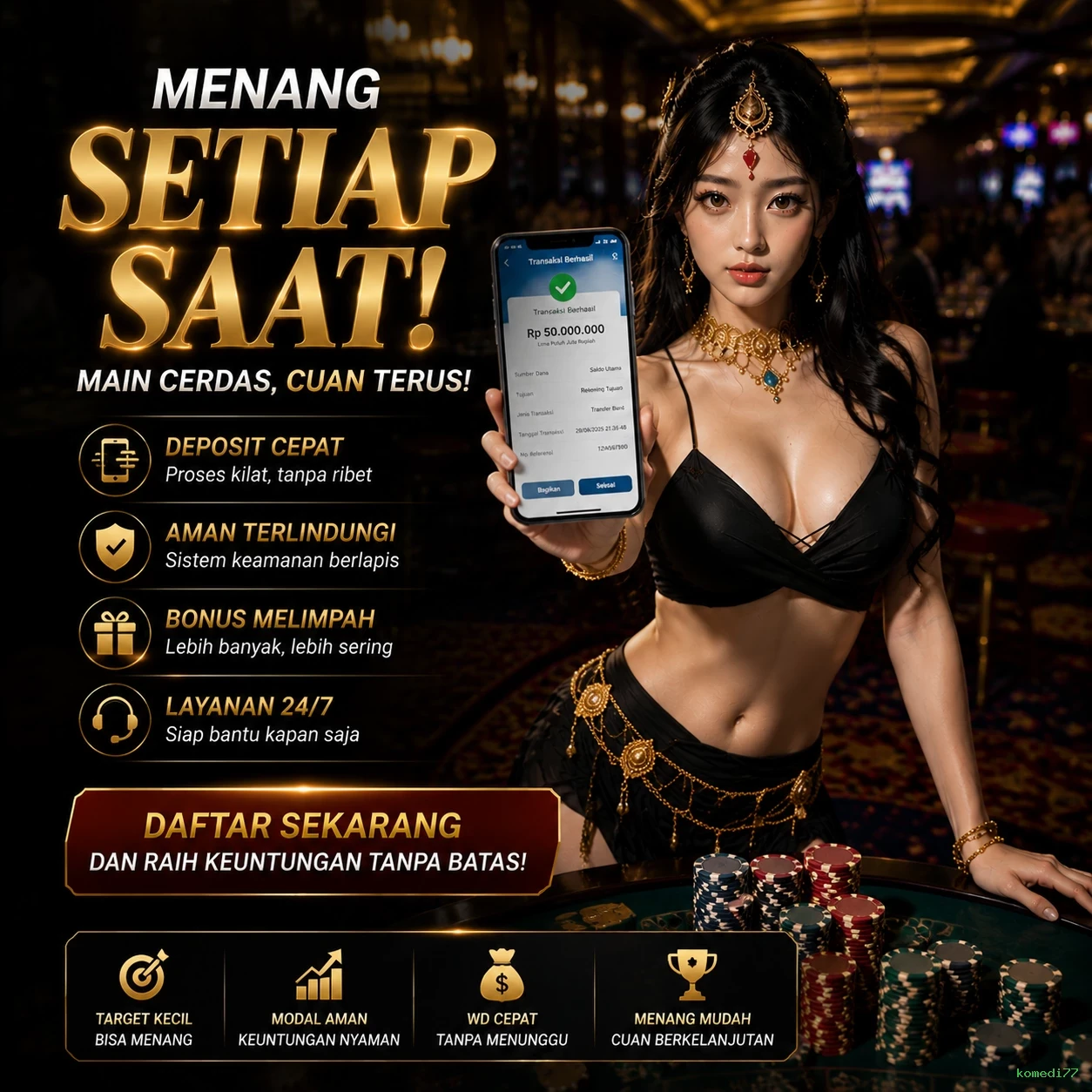 Bagaimana komedi77 Menawarkan Pengalaman Bermain yang Optimal
