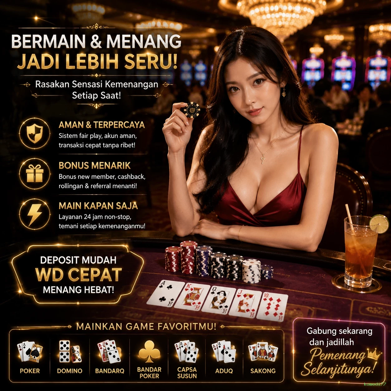 Mengulas Keunggulan Permainan di Situs komedi77